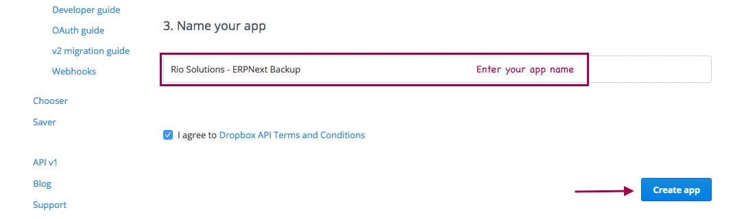  إعداد النسخ الاحتياطي عبر Dropbox